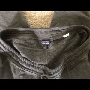 Patagonia grey organic cotton sweats